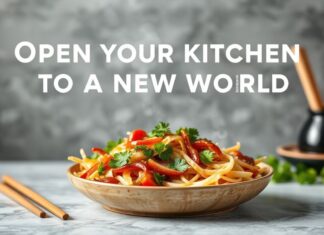 Evde Mutfağında Yeni Bir Dünyaya Açılın: Asya Mutfağının Sihirini Keşfedin Open Your Home Kitchen to a New World: Discover the Magic of Asian Cuisine