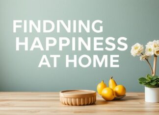 Evde Mutluluk Bulmak: Günlük Hayatınızı Nasıl Güzelleştirebilirsiniz Finding Happiness at Home: How to Enhance Your Daily Life