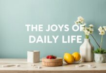 Günlük Hayatın keyfi: Ev, İlişkiler ve Kişisel Gelişim The Joys of Daily Life: Home, Relationships, and Personal Growth
