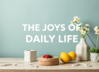 Günlük Hayatın keyfi: Ev, İlişkiler ve Kişisel Gelişim The Joys of Daily Life: Home, Relationships, and Personal Growth