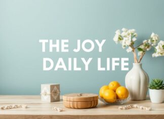 Günlük Hayatın keyfi: Ev, İlişkiler ve Kişisel Gelişim The Joy of Daily Life: Home, Relationships, and Personal Growth