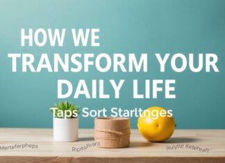 Günlük Hayatınızı Nasıl Dönüştürüyoruz: İpucu ve Stratejiler How We Transform Your Daily Life: Tips and Strategies