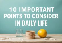 Günlük Hayatta Dikkate Alınması Gereken 10 Önemli Nokta 10 Important Points to Consider in Daily Life