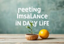 Günlük Yaşamda Dengesizliğin Önüne Geçmek Preventing Imbalance in Daily Life