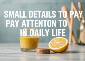 Günlük Yaşamda Dikkate Alınması Gereken Küçük Detaylar Small Details to Pay Attention to in Daily Life