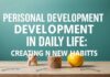 Günlük Yaşamda Kişisel Gelişim: Yeni Alışkanlıklar Oluşturmak Personal Development in Daily Life: Creating New Habits