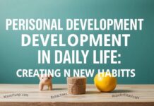 Günlük Yaşamda Kişisel Gelişim: Yeni Alışkanlıklar Oluşturmak Personal Development in Daily Life: Creating New Habits