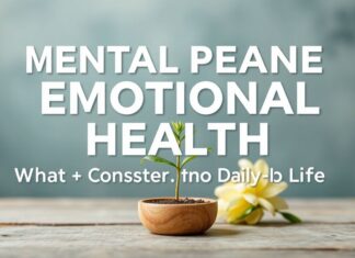 Ruhsal Barış ve Duygusal Sağlık: Günlük Yaşamda Dikkate Alınması Gerekenler Mental Peace and Emotional Health: What to Consider in Daily Life