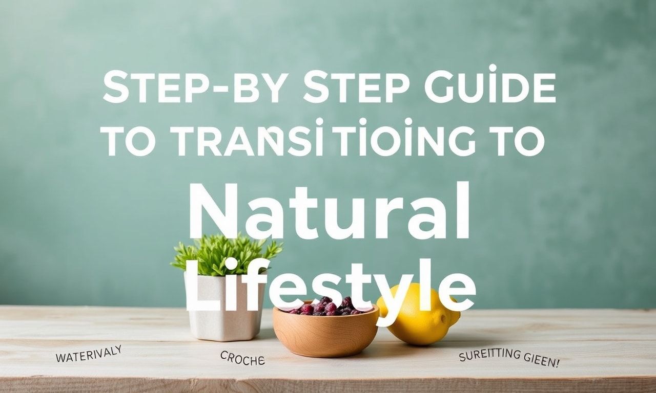 Doğal Yaşam Tarzına Geçmek İçin Adım Adım Rehber