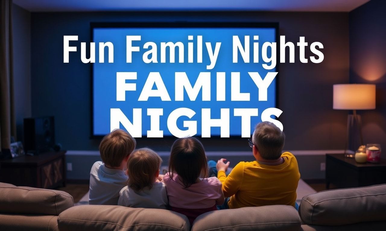 Eğlenceli Aile Geceleri: Evde Sinema Deneyimi