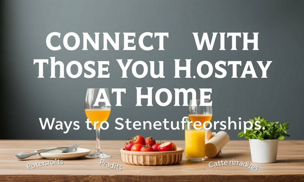 Evde Barındırdıklarınızla İletişim Kurun: İlişkileri Geliştirme Yolları