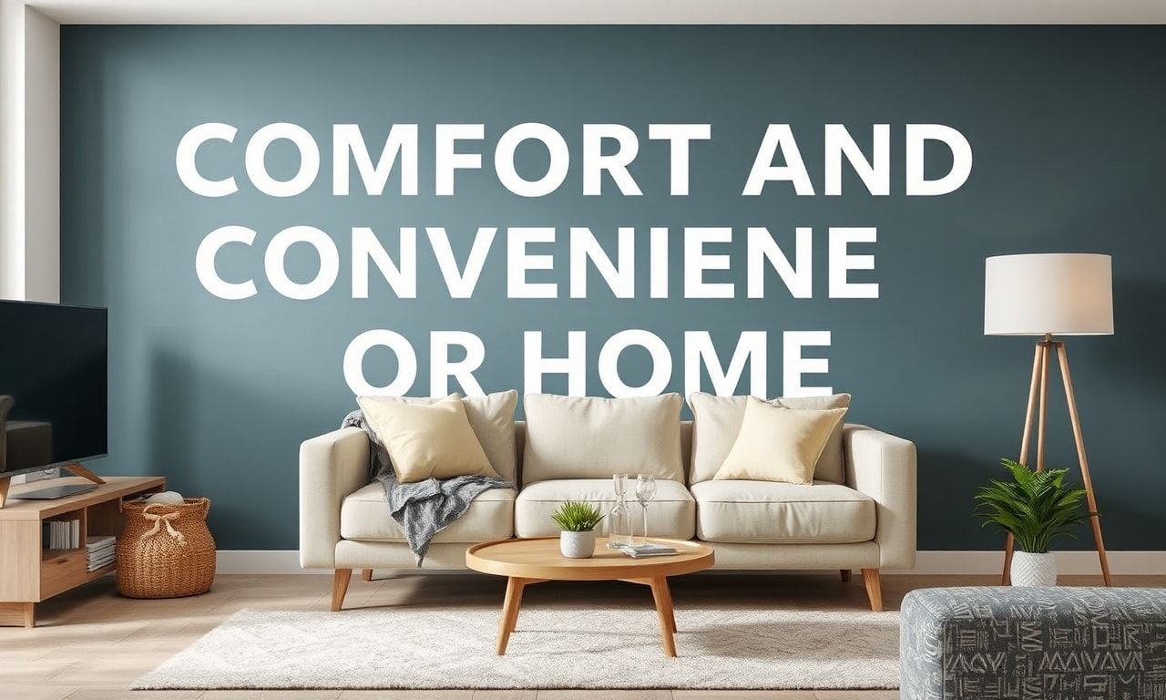 Evde Rahatlık ve Konfor: Hayat Kalitelerinizi Nasıl Yükseltebilirsiniz