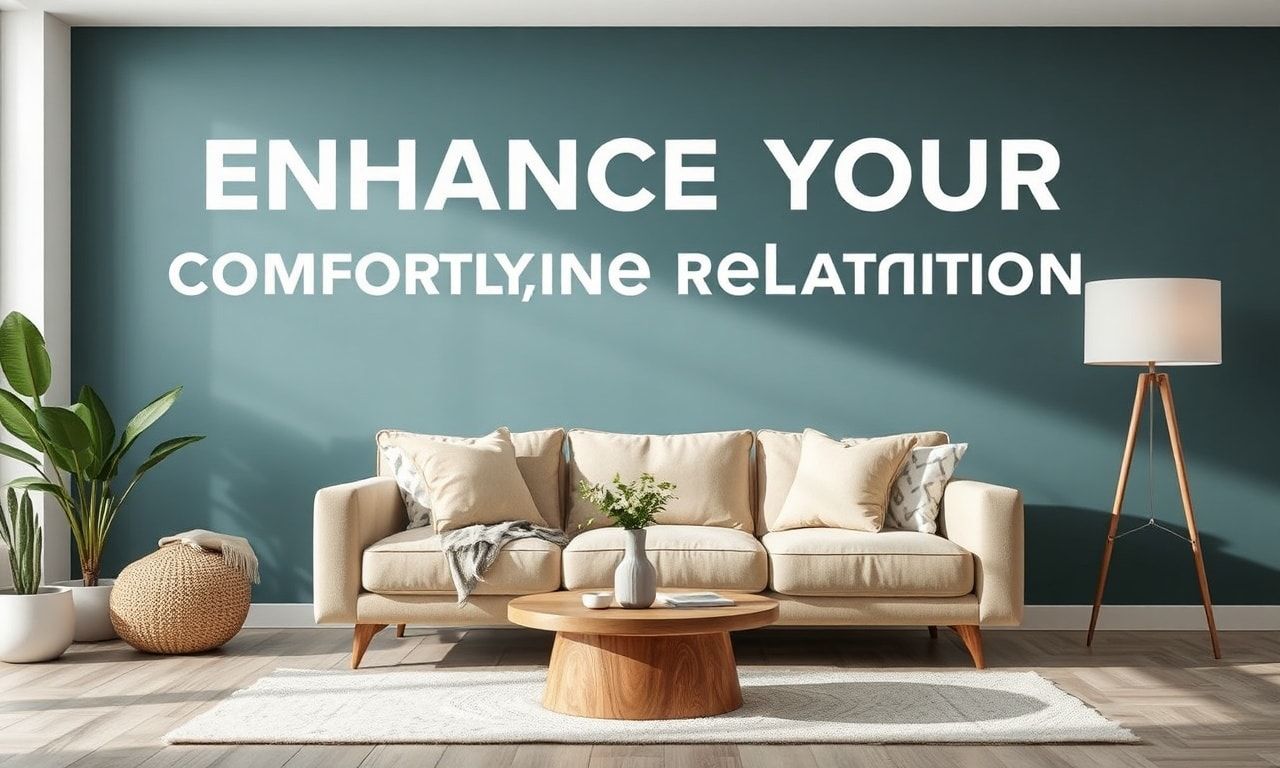 Evde Rahatlık ve Konforunuzu Artırın: Hayat Tarzınızı Yükseltmek İçin İpucları