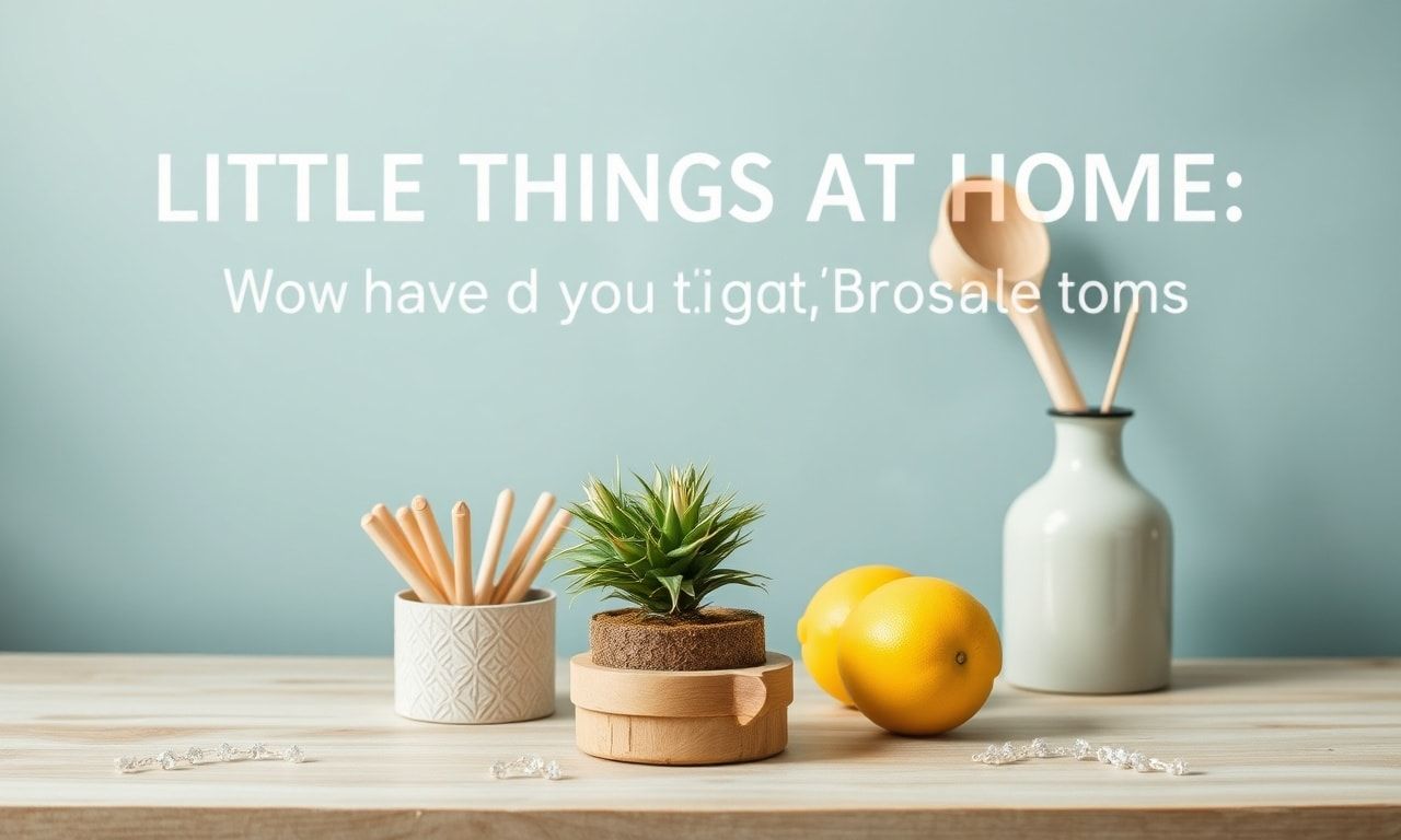 Evdeki Kucuk Detaylar: Hayat Kalitesini Nasıl Yükseltebilirsiniz?