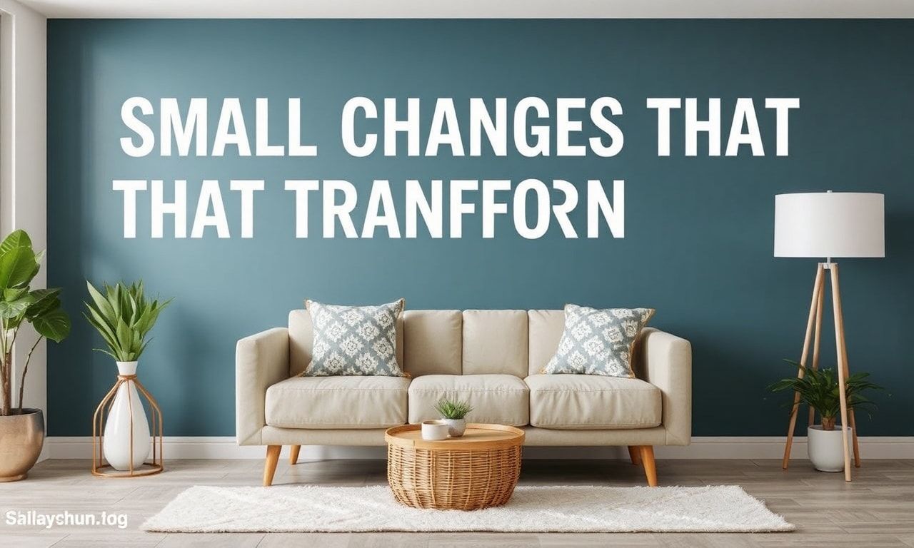 Evimizi Dönüştüren Küçük Değişiklikler