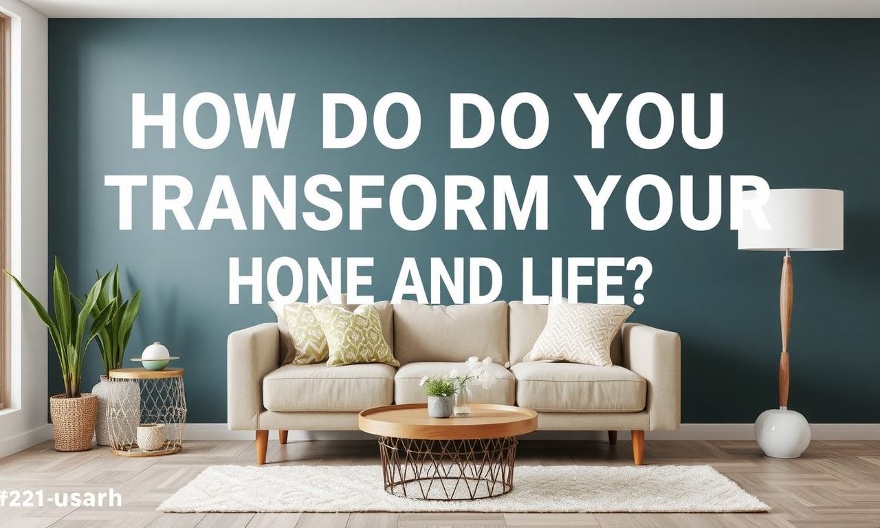 Evinizi ve Hayatınızı Nasıl Dönüştürürsünüz?