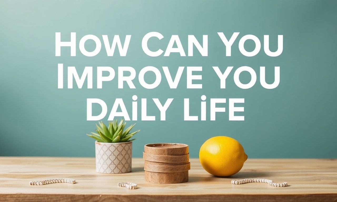 Günlük Yaşamınızı Nasıl Geliştirebilirsiniz?
