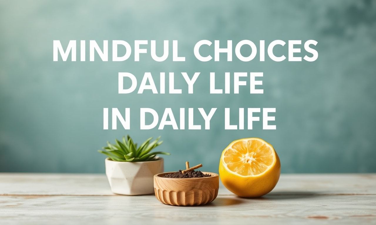 Günlük Yaşamda Dikkatli Seçimler: Mutluluk ve Dengeyi Artırın