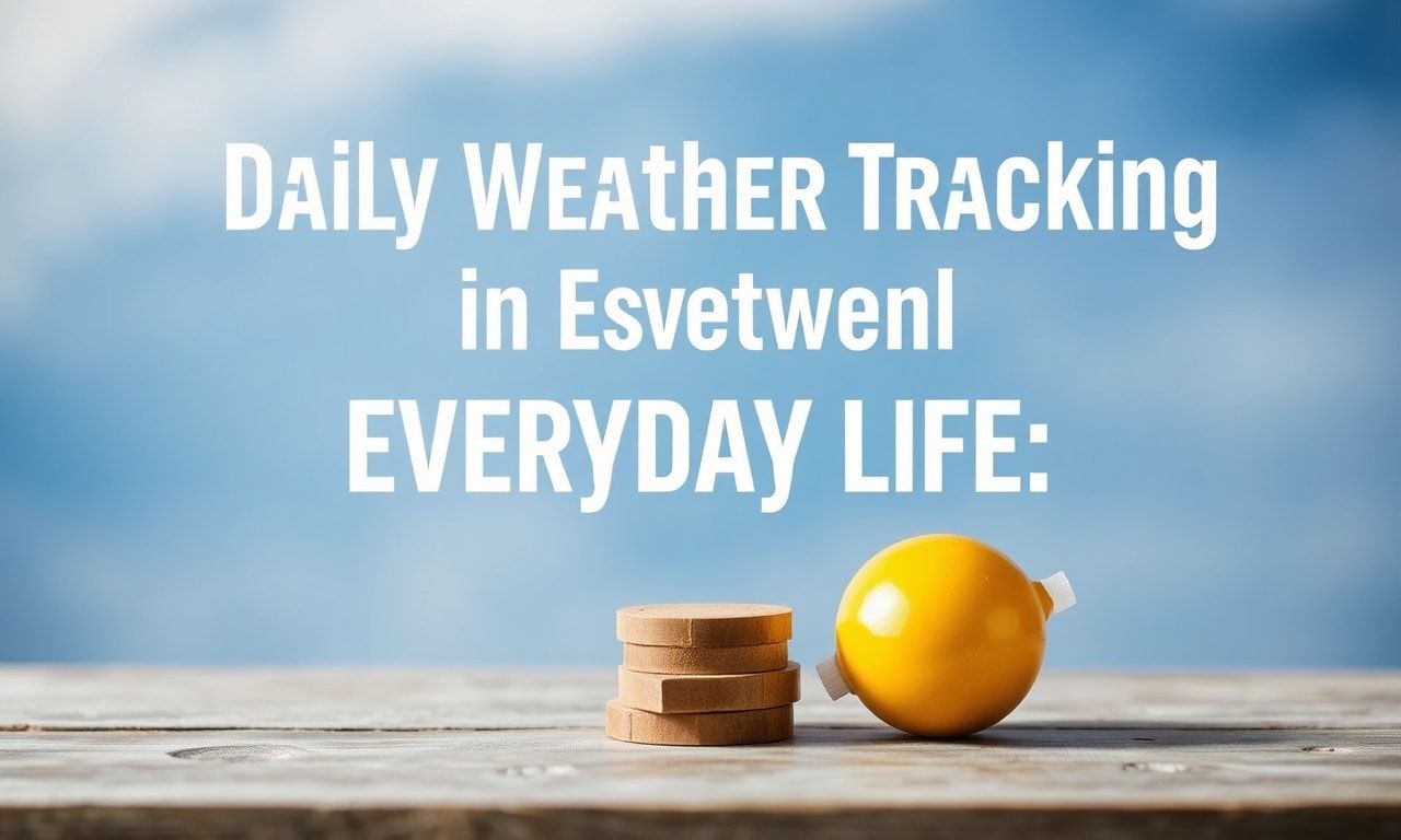 Günlük Yaşamda Hava Durumu Takibi: Pratik ve Faydalı Yöntemler