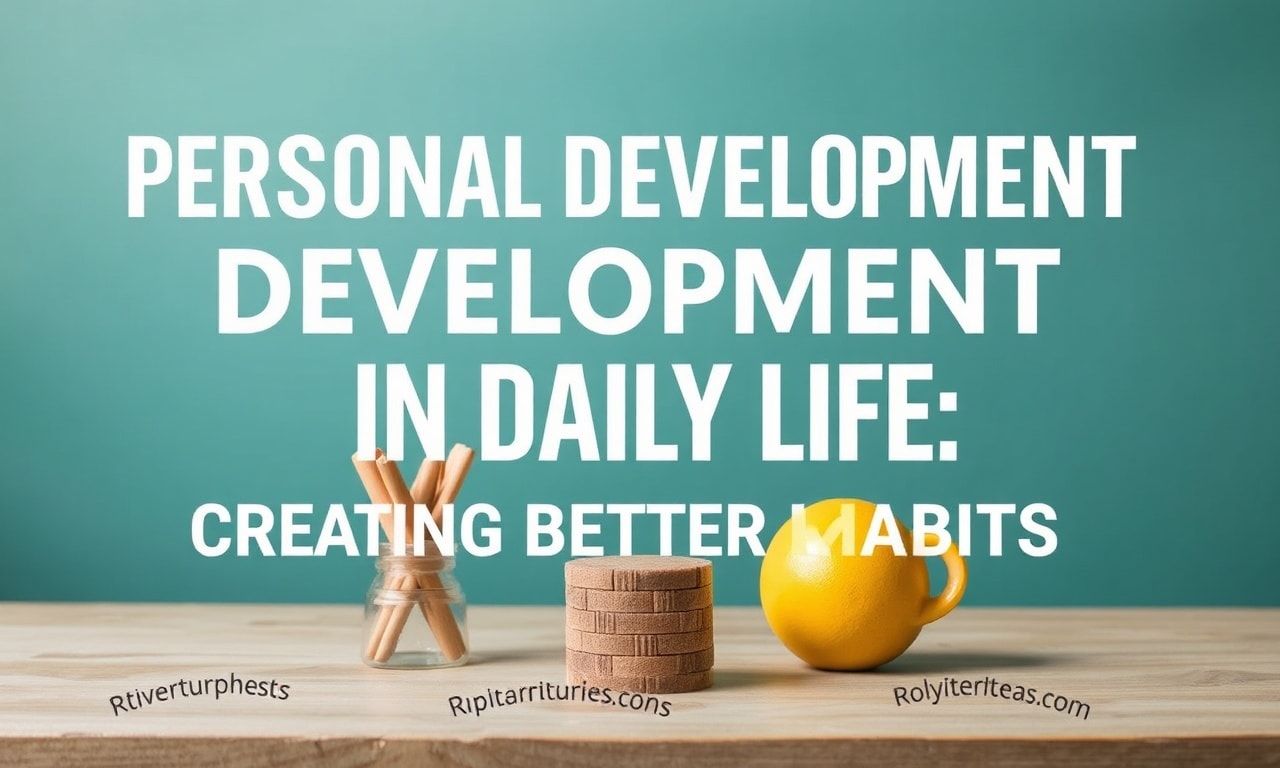Günlük Yaşamda Kişisel Gelişim: Daha İyi Alışkanlıklar Oluşturmak
