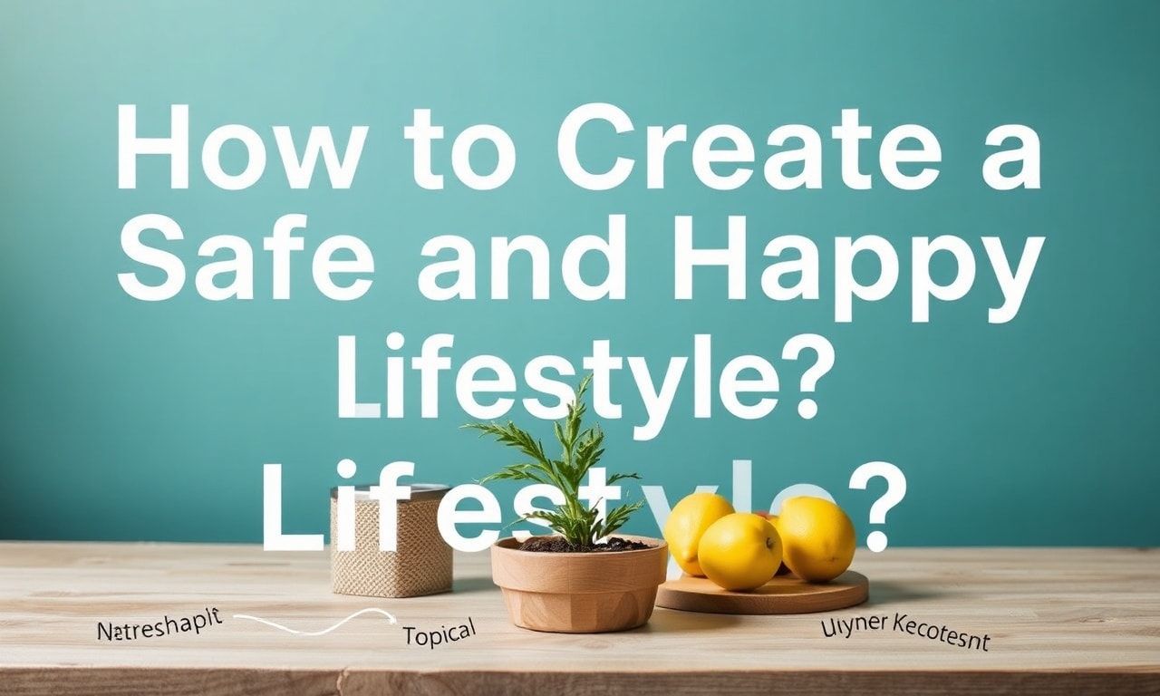 Güvenli ve Mutlu Bir Yaşam Tarzı Nasıl Oluşturulur?