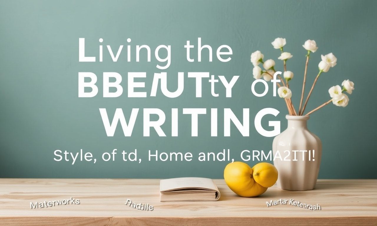 Yazın Güzelliğini Yaşamak: Stil, Ev ve Kişisel Gelişim